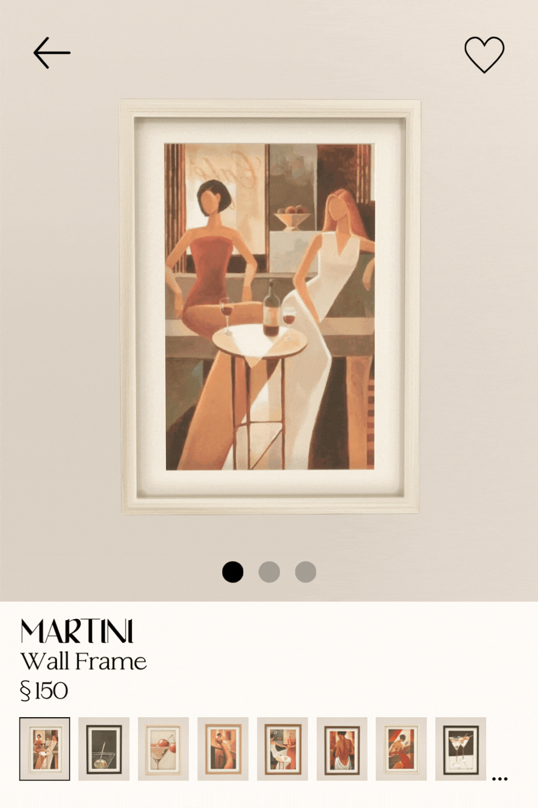 Галерея мода Сет для барной зоны Martini #5
